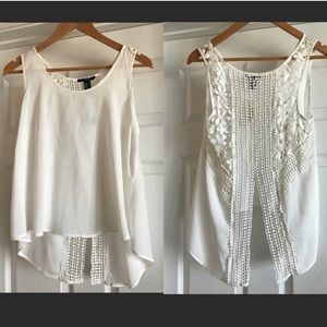 🎶 Music Festival high-low/crop top